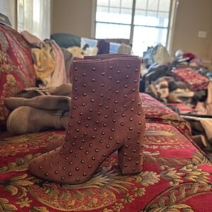 Lucky Brand Women's WESSON2 Ankle Boots Size 6 Burgundy